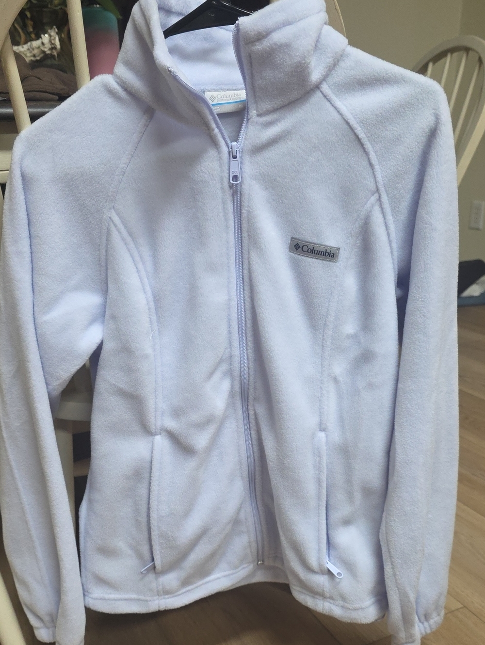Columbia Light Lavender Full-Zip Womens Fleece Jacket